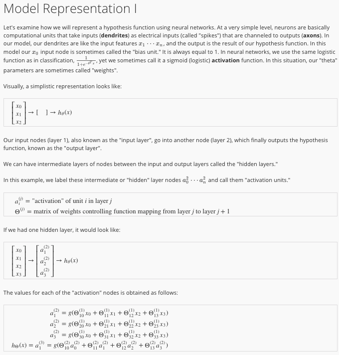 Model Representation